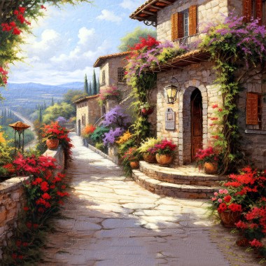 italiaanse dorpje